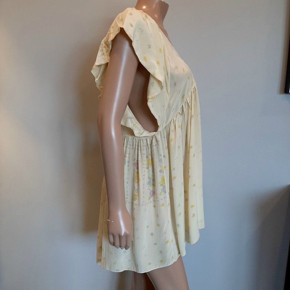 ❌SOLD❌Seneca Rising Silk Floral Babydoll Dress - Picture 4 of 8